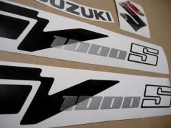 Suzuki SV1000S K5-K6 complete replica graphics kit