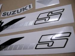 Suzuki SV 1000S 2005 grey version replacement decal set