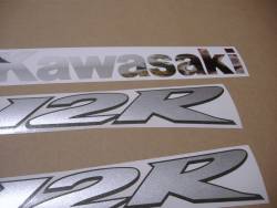 Sticker kit for Kawasaki ZX12R Ninja 2005-2006 blue model