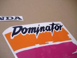 Decal kit for Honda Dominator NX650 1991 white version