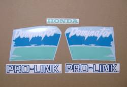 Honda Dominator NX 650 1991 blue/green replacement decals
