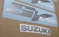 Decals for Suzuki SV 650 2005 k5 black model