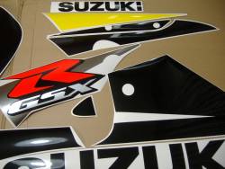 Suzuki GSX-R 750 K2 yellow stickers set