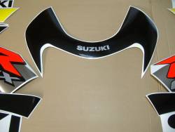 Suzuki GSX-R 750 2002 yellow adhesives set