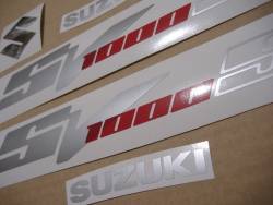 Sticker kit for Suzuki SV 1000 S 2007 K7 black model
