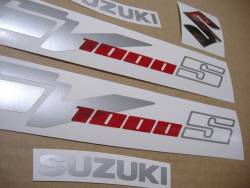 Decal kit for Suzuki SV 1000 S 2007 K7 black model
