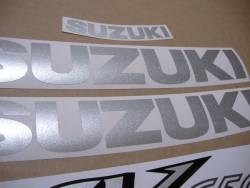 Stickers for Suzuki SV 650 S K2 blue half-fairing model