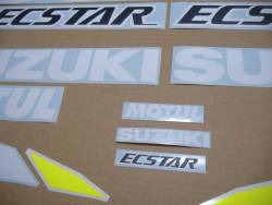 Motogp decals for Suzuki GSXR 1000 with GSXRR Ecstar logos
