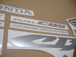 Honda CBR 1100 XX 2002 black replacement decals