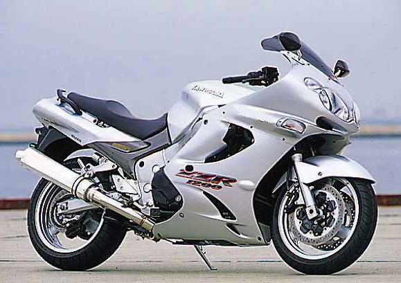 Kawasaki ZZR 1200 2003 full reproduction decals set