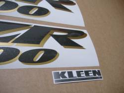 Stickers for Kawasaki ZZR 1200 black 2004 version