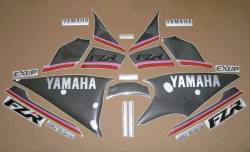 Decals for Yamaha FZR 1000 Exup 1991 3LE black model