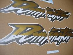 Complete replacement sticker set for Honda Dominator '02
