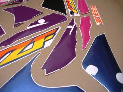 Yamaha YZF 750R white model aftermarket decals