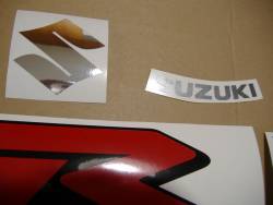 Suzuki GSXR 750 K7 black stickers