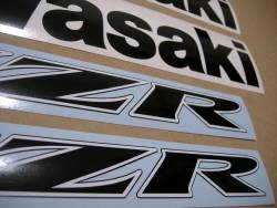 Kawasaki ZZR600 2006 genuine style decals kit