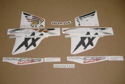 Honda cbr 1100xx blackbird restoration decals kit