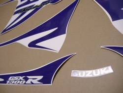 Purple kanji sticker set for Suzuki Hayabusa 1340 l1-l8