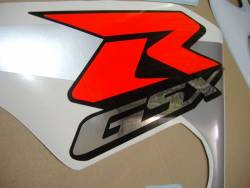 Suzuki GSX-R 1000 2001 white decals kit 
