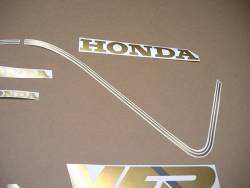 Stickers set for Honda VFR 750f '89 white model