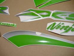 Lime green color stickers for Kawasaki ZX9R 02-03