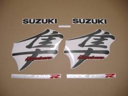 Decals set pattern for Suzuki Hayabusa 1999 black