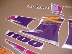 Suzuki GSXR 1100 '94 violet restoration graphics