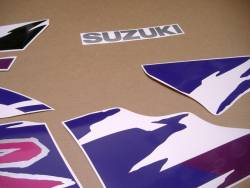 Suzuki GSXR 750w '93 genuine style pattern decals