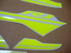 Fluorescent yellow stickers for Yamaha R1 2015 (2cr)
