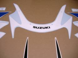 Suzuki GSXR 600 K1 complete aftermarket decals set