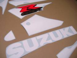 Suzuki GSXR 600 K1 genuine style restoration decals