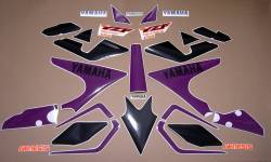 Yamaha YZF750R 1993 complete aftermarket decals set