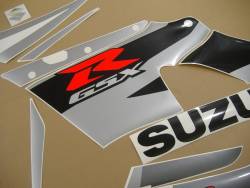 Suzuki gsxr 1000 2004 2003 k4 gray black decals set