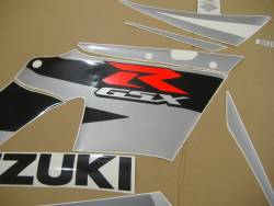 Suzuki GSXR 1000 K4 grey stickers