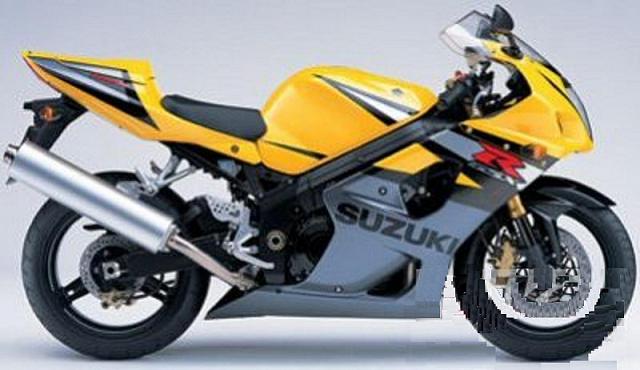 Suzuki gsx-r 1000 K4 yellow full stickers set