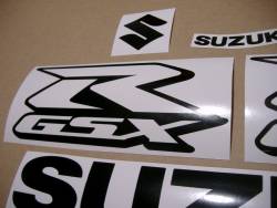 Stickers for Suzuki gsxr 750 in black color
