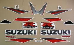 Suzuki GSXR 1000 2005 black decals