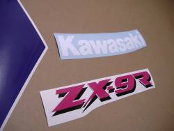 Kawasaki zx9r 1994 restoration graphics set