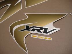 Decals for Honda africa twin xrv750 black model