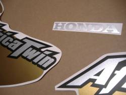 Honda africa twin 2003 black complete graphics set