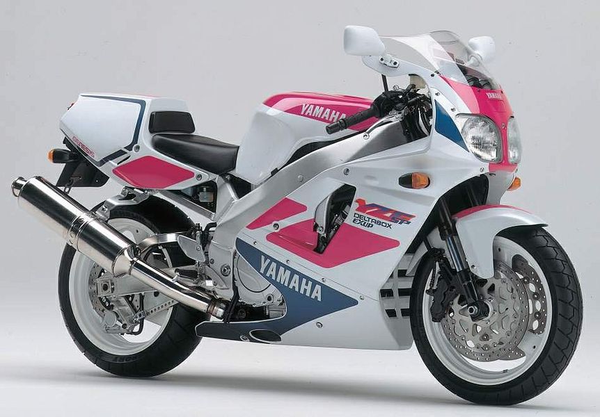 Yamaha YZF 750 SP white/pink version decals