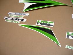 Graphics (lime green) for Honda Fireblade 2012 HRC