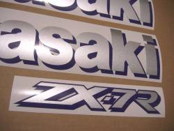 Kawasaki ZX7R ninja 1998 OEM pattern decals