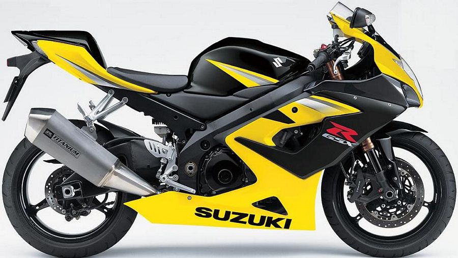 Suzuki GSXR 1000 K5 yellow stickers