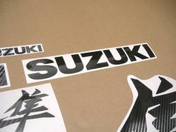 Suzuki Hayabusa 2021 M1 carbon look graphics set