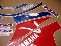 Yamaha FZR 1000 Exup 1993 restoration sticker set