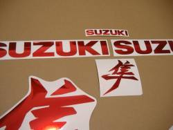 Suzuki Hayabusa 2021 M1 new version red chrome graphics