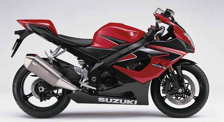 Suzuki GSX-R 1000 2006 red decals kit 