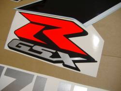 Suzuki GSX-R 1000 2006 red adhesives set 