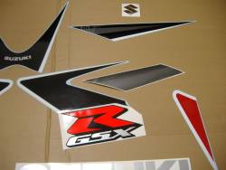 Suzuki GSX-R 1000 K6 red logo graphics 